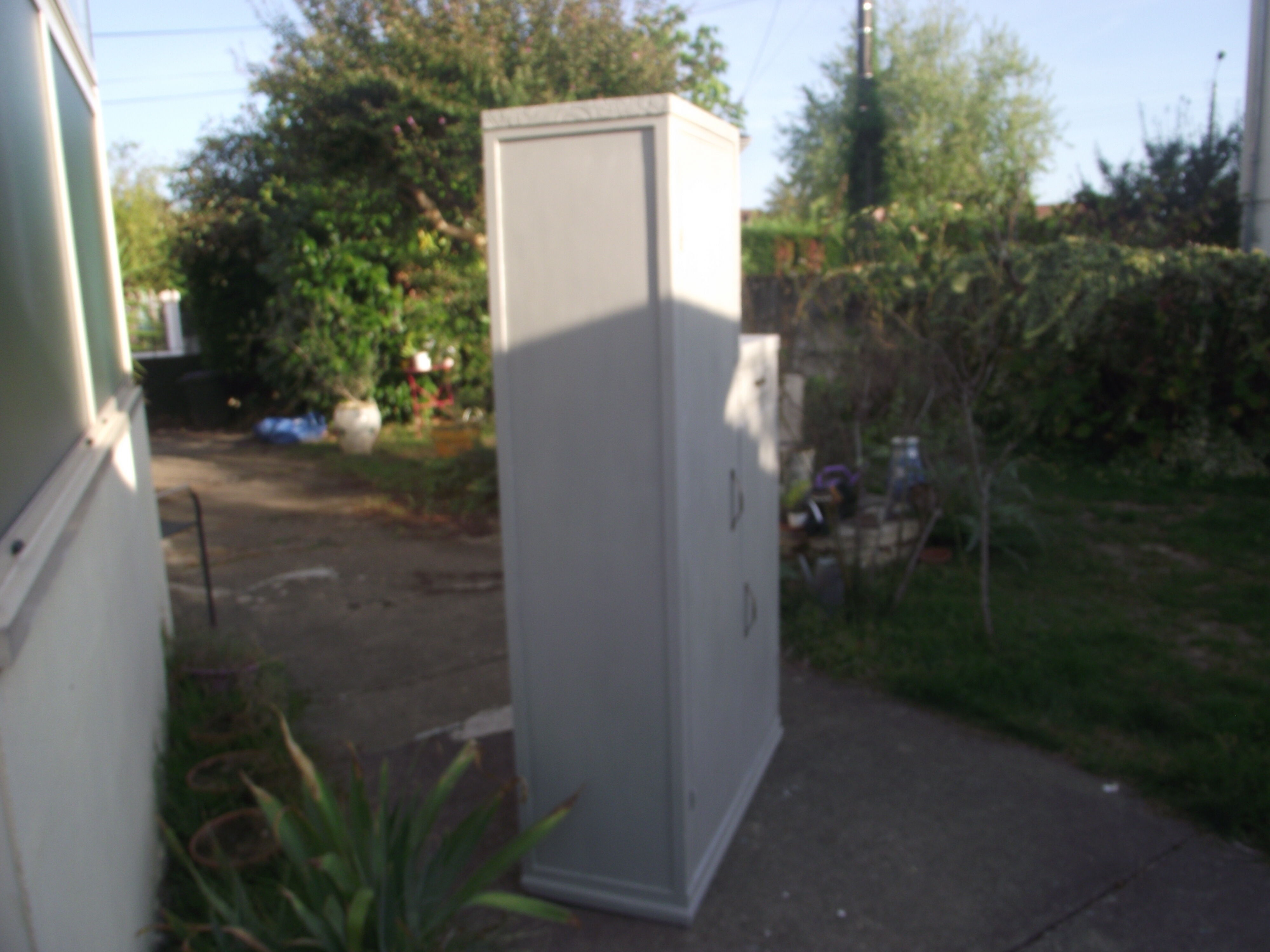 Parisian Art Deco asymmetrical wardrobe