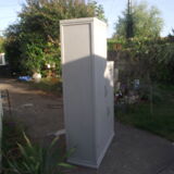 Parisian Art Deco asymmetrical wardrobe