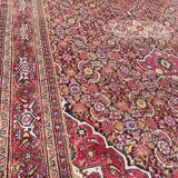 Tapis ancien persan Dorokhsh khorassan du début de 19eme siècle 200x400 cm