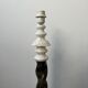 Pair of Swedish Mid-Century Marble Floor Lamps
