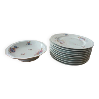 Limoges porcelain flat plates