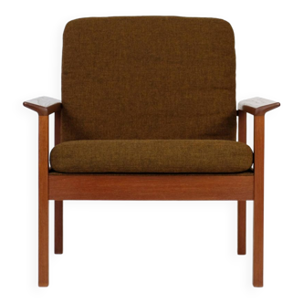 Danish Teak Sessel Easy Chair Armlehnen Vintage 60er Mid-Century