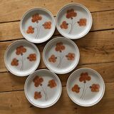 Assiettes plates vintage