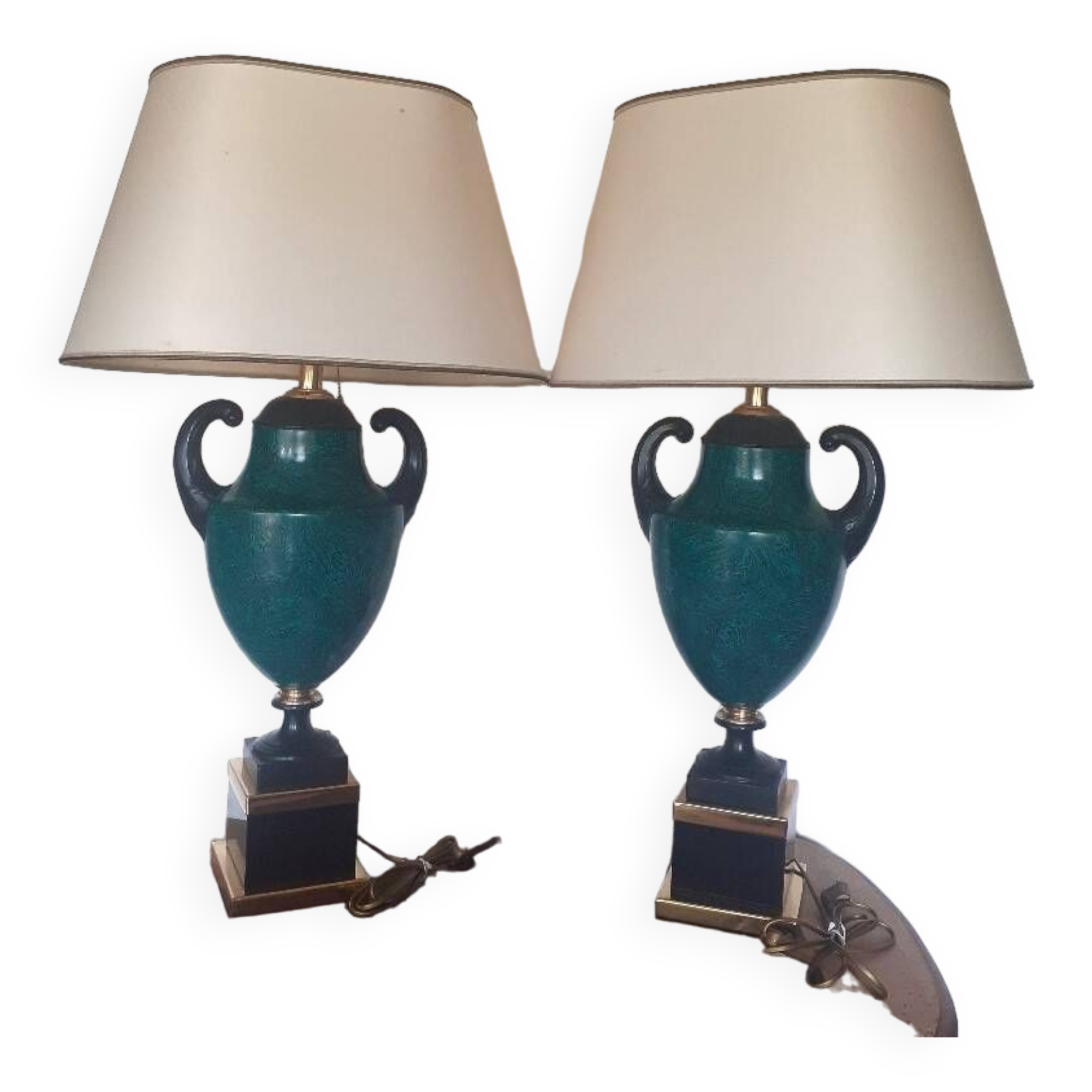 Pair of lamps by Giulia Mangani