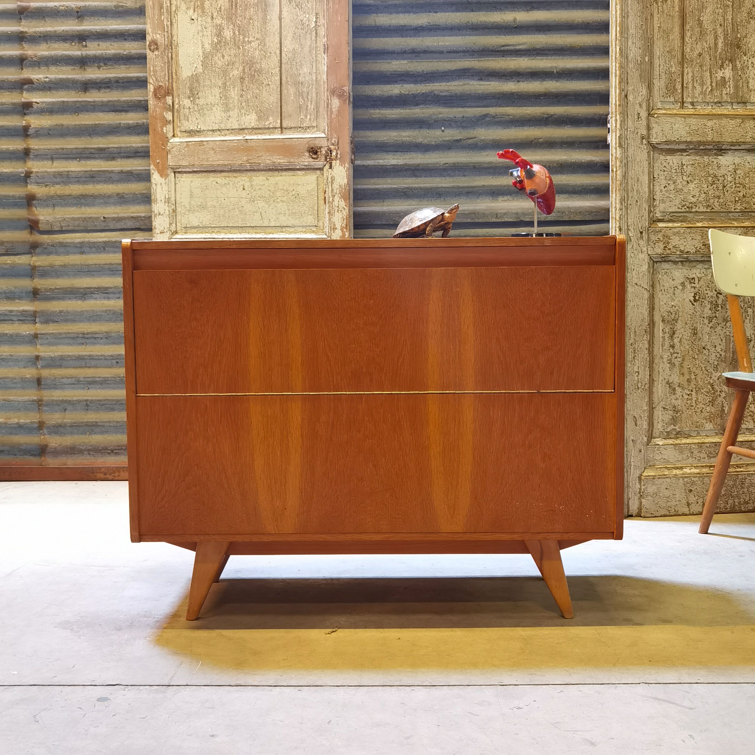 Storage chest or mini bar U459 by Jiri Jiroutek for Interier Praha 1960