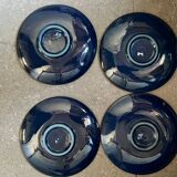 4 teacups and saucers