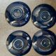 4 teacups and saucers