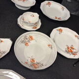 B&C Limoges porcelain tableware, France
