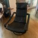 Swivel armchair by Ake Fribytter made in Sweden 70s