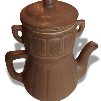 Cafetière/Théière en grès ancien