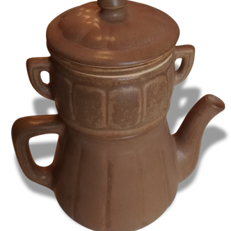 Old stoneware coffee pot/teapot