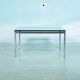 Minimalist Knoll coffee table, mid-century coffee table.