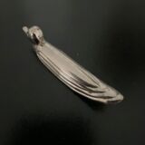 8 knife holders art deco style duck shape metal