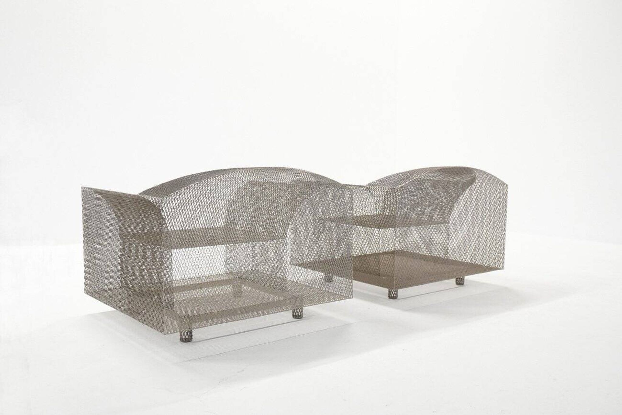 Chaises How High the Moon de Shiro Kuramata pour Vitra, Set de 2