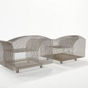 Chaises How High the Moon de Shiro Kuramata pour Vitra, Set de 2