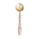 Cuillère à saupoudrer doré et argenté