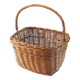 Large rattan bicycle basket