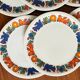 Set of 6 dessert plates Acapulco by Villeroy & Boch - 1970s