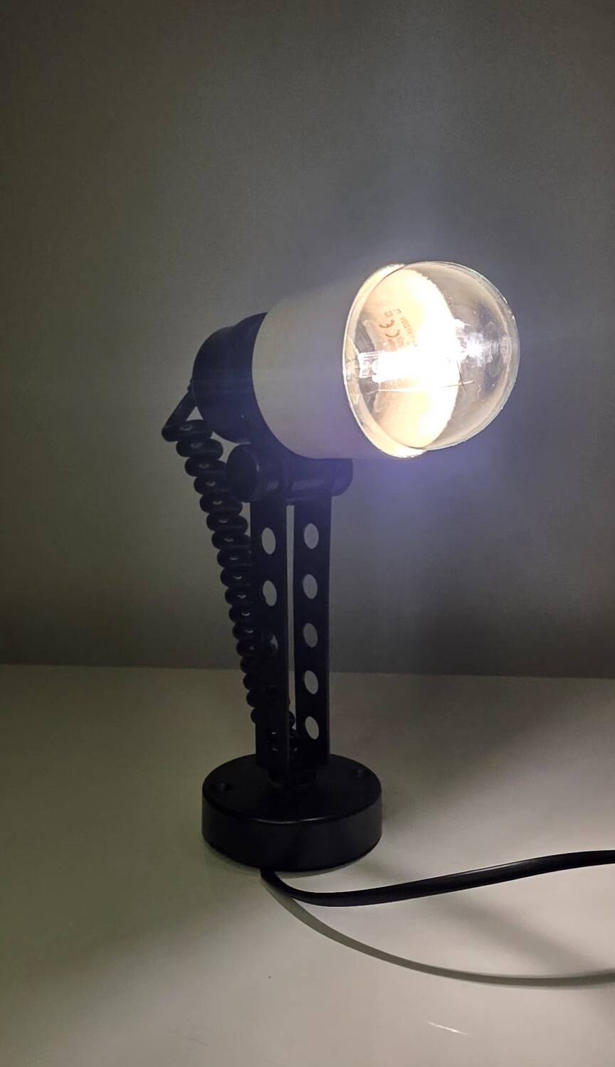 Spotlight lamp Claude D60, vintage industrial