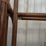 Rattan bamboo bed for one person