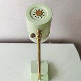 Night light 1970 pastel green with gold, France