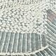 Turkish Gray Beige Contemporary Kilim Rug, 136x204Cm