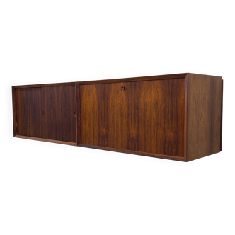 Poul Cadovius Royal System Rosewood Wall Mounted Sideboard