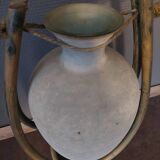 Amphore en verre avec support
