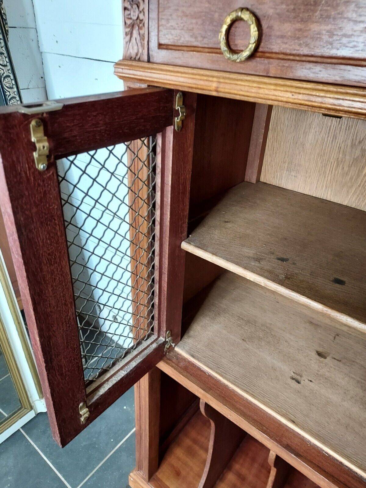 walnut music cabinet, filing cabinet