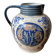 Antique ceramic pitcher jug elchinger fils alsace soufflenheim, art