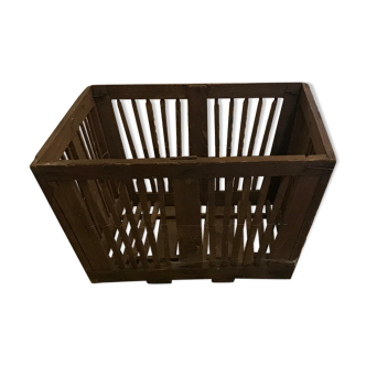 Old wooden basket