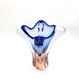 Vase, designed by J. Hospodek for Chribska Sklarna, Czechoslovakia, 1960s