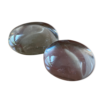 Set of two sulphide balls