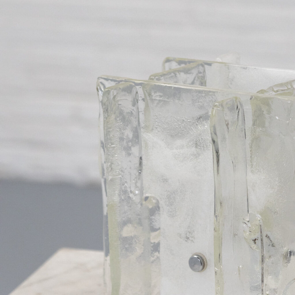 LT 361 table lamp by Carlo Nason for Mazzega 1970s