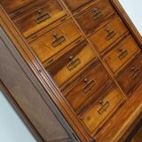 Walnut apothecary furniture France 1920s