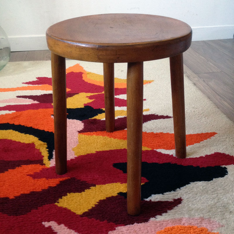 Wooden stool
