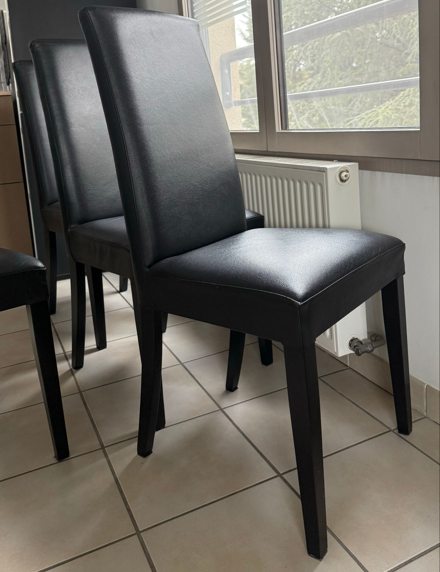 Set of four chairs