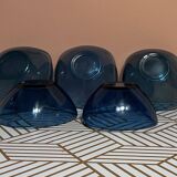 Set of 5 blue bowls VERECO