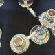 Exceptional pair of table candlesticks in fine silver, St. Médard Paris