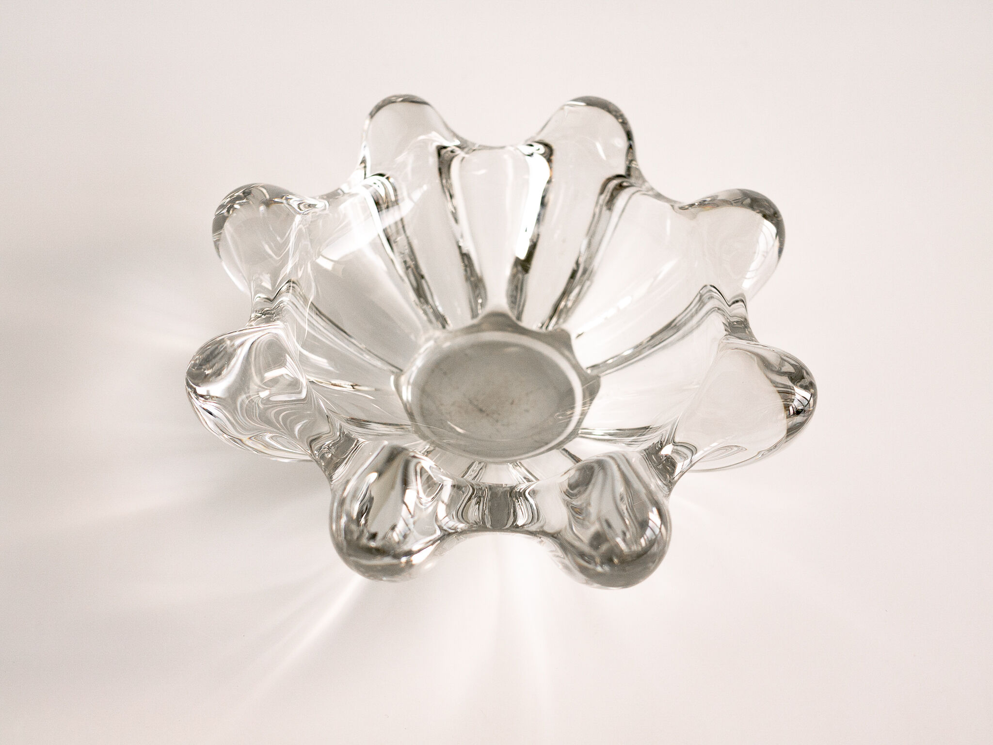 Crystal ashtray