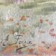 Ancient painting "Landscape at the River" E. Poux Doubs signed cf. Isenbart Charigny