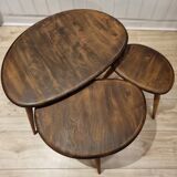 Ercol nesting coffee tables