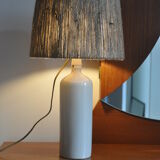 Vintage stoneware bottle lamp