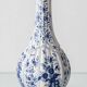 Antique Delft Style Blue and White Ceramic Table Lamp by Samson, circa 1880-1910