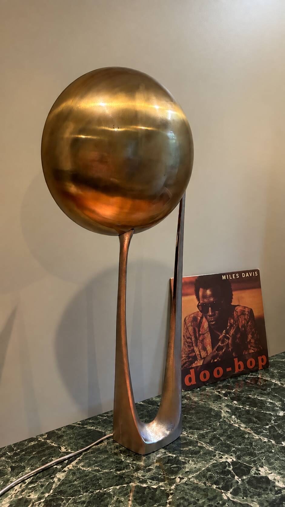 Rare "Moon" lamp – Jacques Charles for Maison Charles – circa 1970
