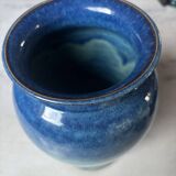 Accolay decorative vase, French ceramic 1960