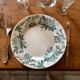 Ironstone "anemone" flat plates from Saint-Amand-les-Eaux