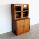 vintage wall cabinet | display cabinet | C. Hvidt