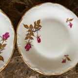 Set of 6 desert plates Porcelain from Limoges