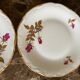 Set of 6 desert plates Porcelain from Limoges